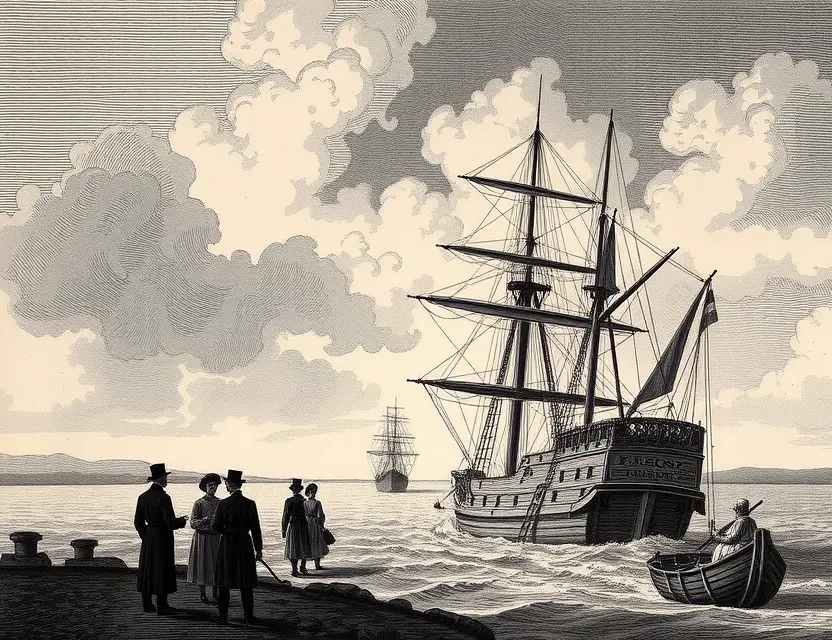 Таинственное исчезновение корабля "Мэри Челси", 1872 год