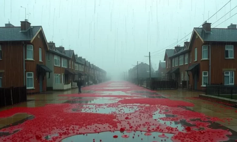 Photo of Необычное явление кровавого дождя, 2001 год