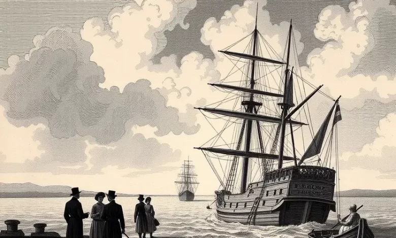 Photo of Таинственное исчезновение корабля «Мэри Челси», 1872 год
